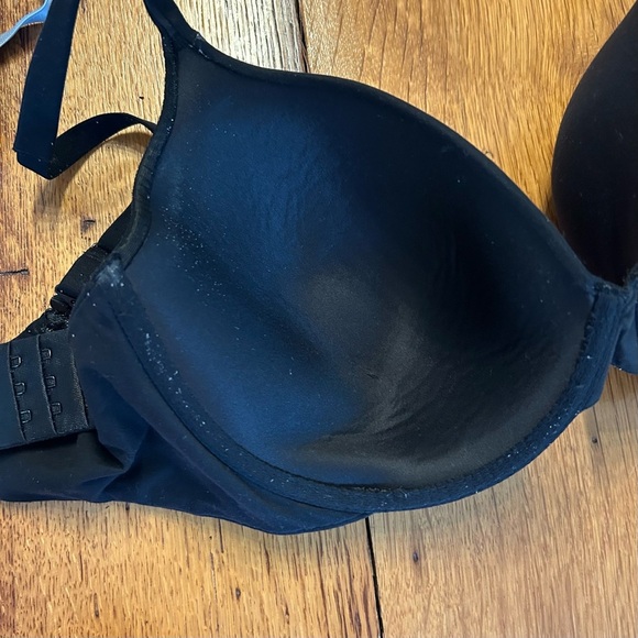 Victoria’s Secret Body by Victoria Lined Perfect Coverage Bra Women 36DDD Black - Picture 3 of 8